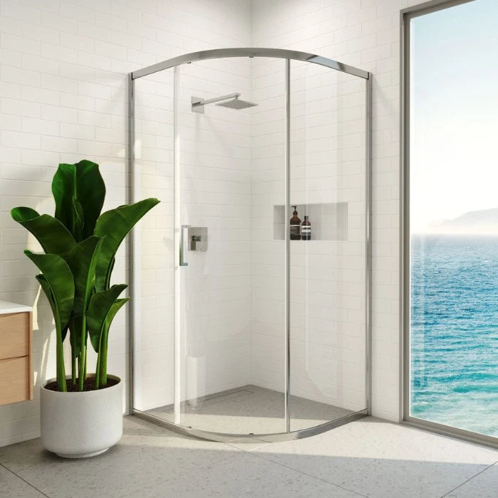 FlorianoFloriano Curved Shower Screen 1000