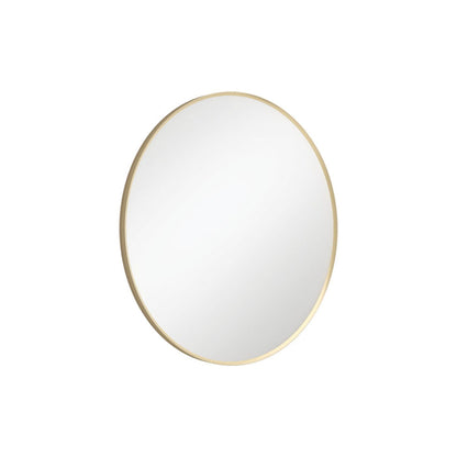 Reba Urban Brass Framed Mirror, 600mm