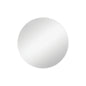 REBA Round Framed Mirror Matte White 600mm