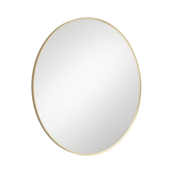 REBA Round Framed Mirror 800mm Urban Brass