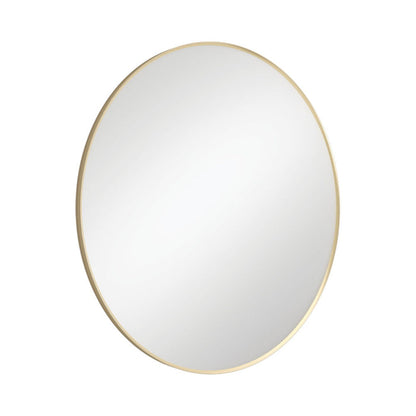REBA Round Framed Mirror 800mm Urban Brass