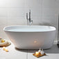 ATHENIA Freestanding Oval Bath 1700 x 760 x 600mm No Overflow