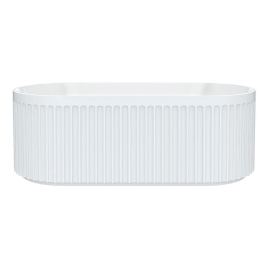 Eleanor Fluted 1500 Freestanding Acrylic Bath