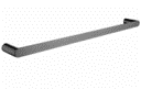 Gun Metal Grey Single Towel Rail 600mm