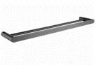 Gun Metal Grey Double Towel Rail 600mm