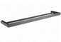 Gun Metal Grey Double Towel Rail 600mm