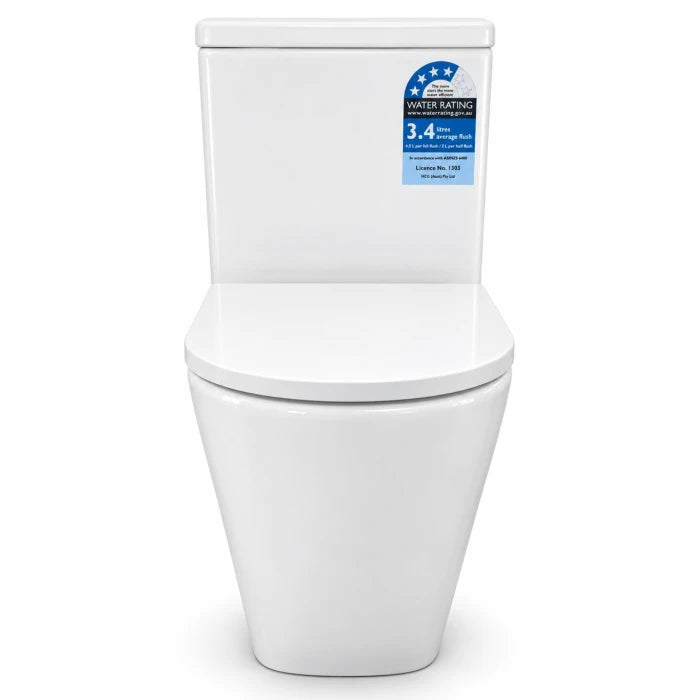 Bella Rimless Tornado Back to Wall Toilet Suite