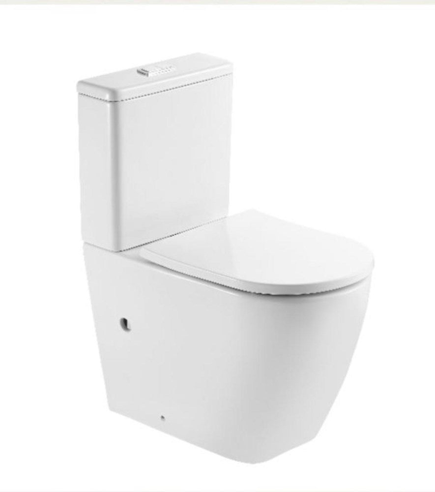 HG-Bella BTW Tornado Rimless Toilet Suite + Slim Seat + S trap