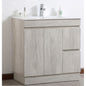 Timber Look Vanity Cabinet Only 900*465*910mm with Kickboard