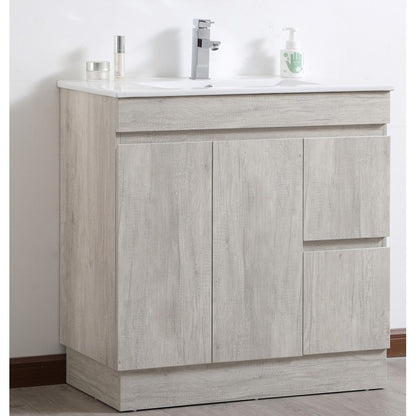 Timber Look Vanity Set 900*465*910mm