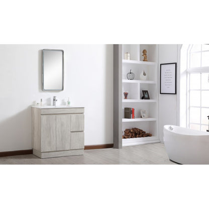 Timber Look Vanity Set 900*465*910mm