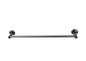 JESS 600mm Single Towel Rail in Gun Metal