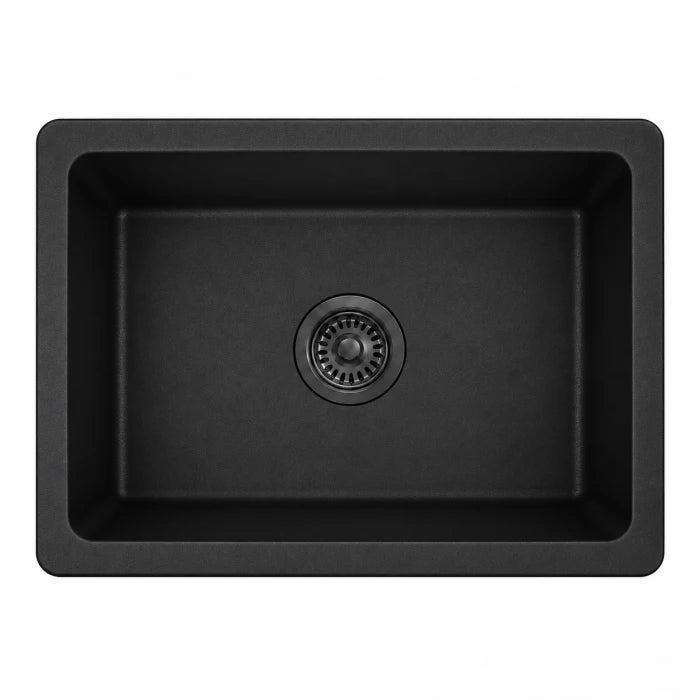 Black Granite Sink 600 x 450 x 215mm
