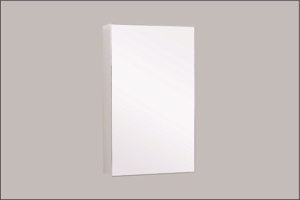 Melba 450mm Shaving Cabinet (450Wx750Hx150D)