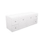 Newport Door & Drawer 1500 Double Bowl Wall-Hung Vanity, Stone Top