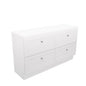 Newport All Drawer 1500 Double Bowl Floor Standing Vanity, Stone Top