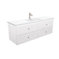 Newport All Drawer 1500 Single Bowl Wall-Hung Vanity, Dolce Basin-Top