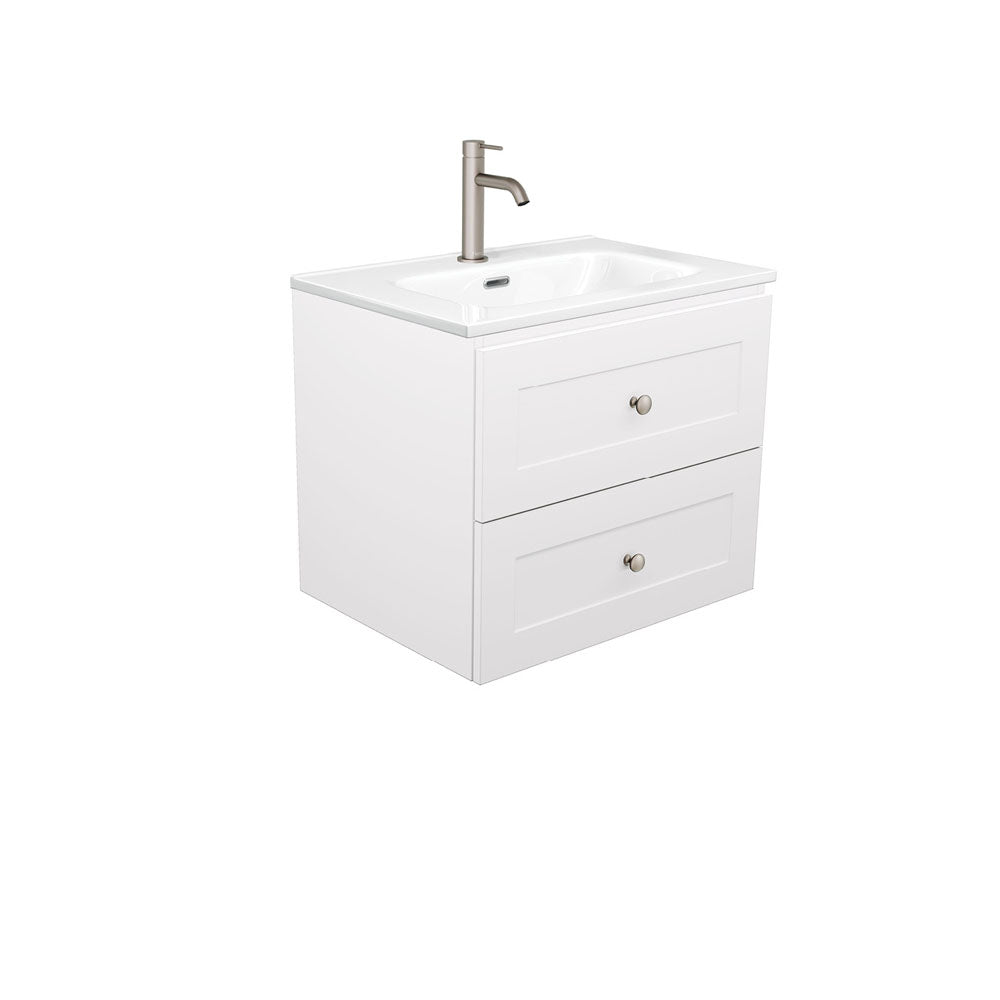 Newport All Drawer 600 Wall-Hung Vanity, Joli Basin-Top