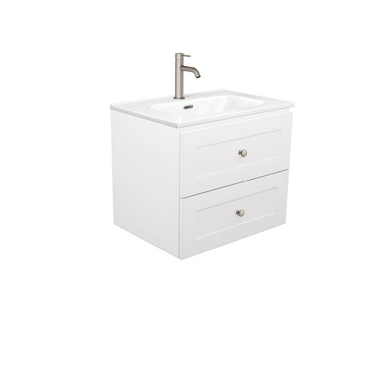 Newport All Drawer 600 Wall-Hung Vanity, Joli Basin-Top
