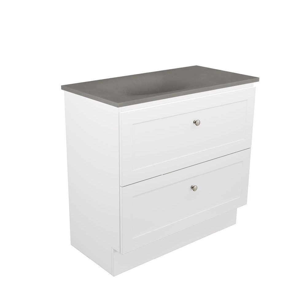 Newport All Drawer 900 Floor Standing Vanity, Satori Basin-Top