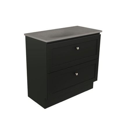 Newport All Drawer 900 Floor Standing Vanity, Satori Basin-Top