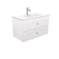Newport All Drawer 900 Wall-Hung Vanity, Dolce Basin-Top
