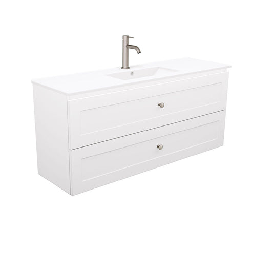 Newport Ensuite All Drawer 1200 Wall-Hung Vanity, Delgado Basin-Top