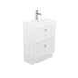 Newport Ensuite All Drawer 600 Floor Standing Door Vanity, Delgado Basin-Top
