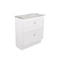 Newport Ensuite All Drawer 750 loor Standing Vanity, Premium Stone Top