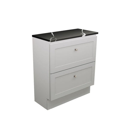 Newport Ensuite All Drawer 750 loor Standing Vanity, Premium Stone Top