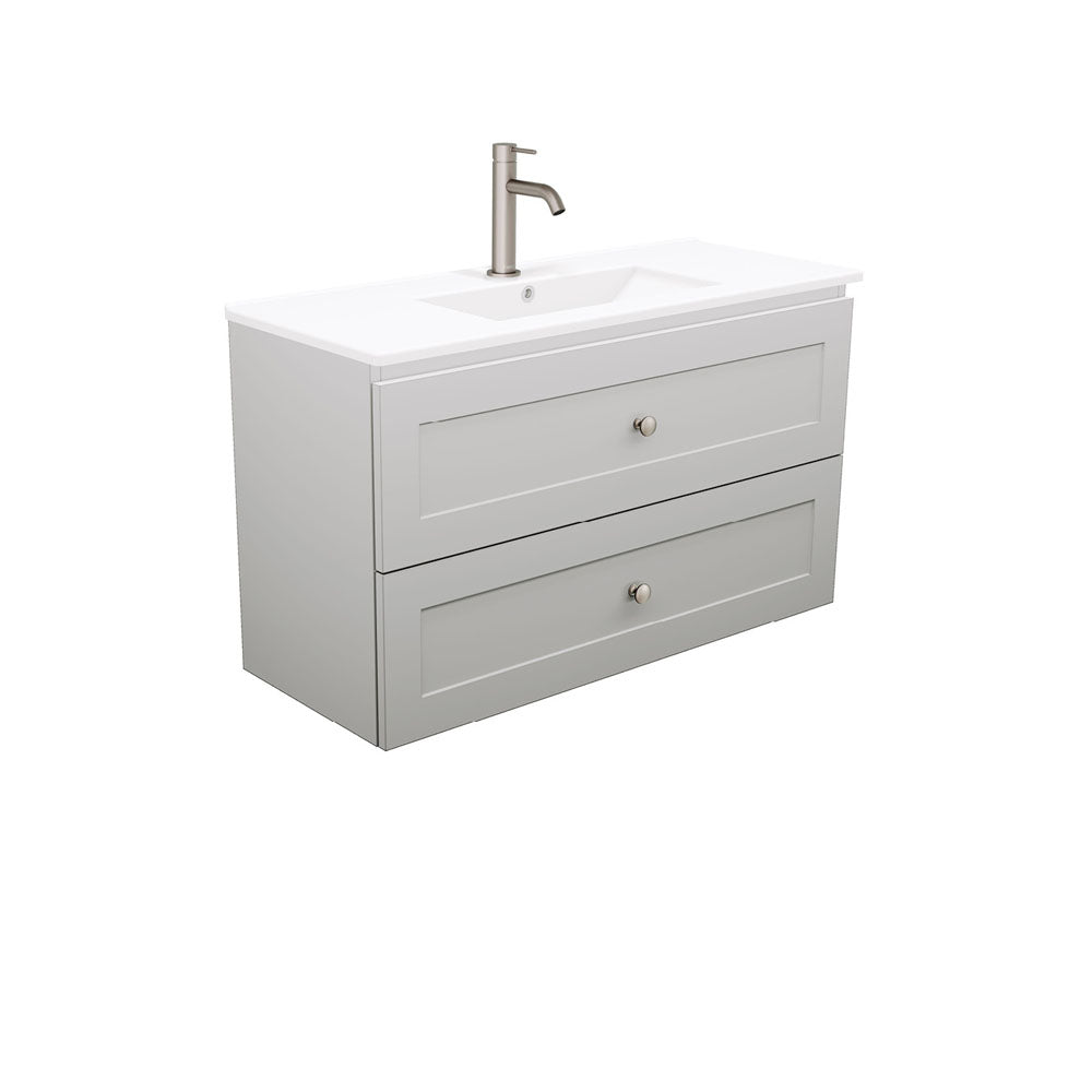Newport Ensuite All Drawer 900 Wall-Hung Vanity, Delgado Basin-Top