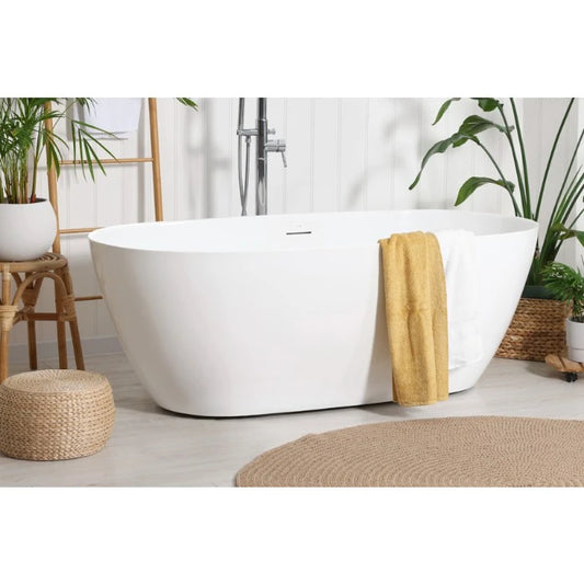 Novara 1480 1680 Freestanding Bath with Integrated Overflow