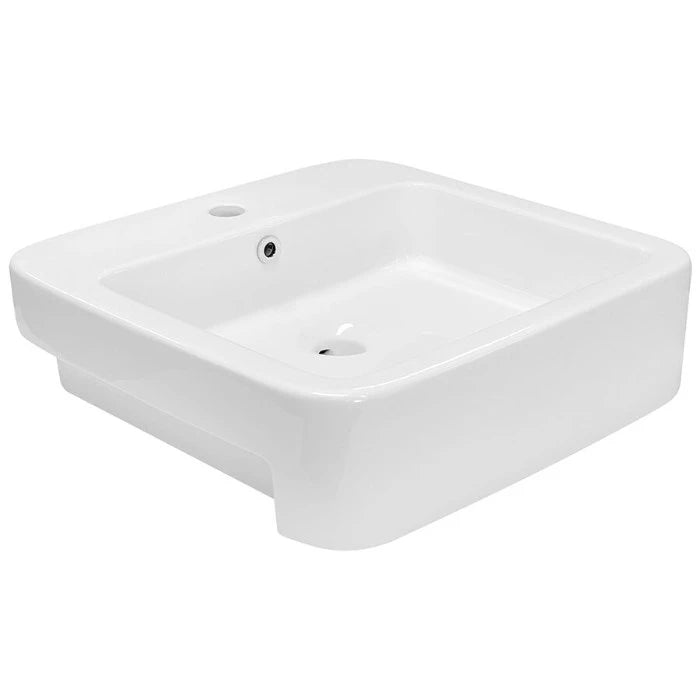 Novara Square Semi Recessed Basin
