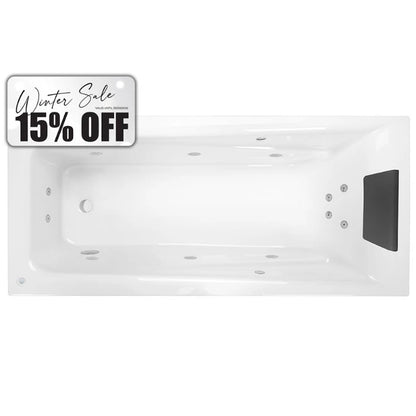 Novara 1525 1665 1653 Contour 12 Jet Spa Bath