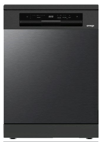 DISHWASHER FREESTANDING 60CM OMEGA 15 PS BLDC 4*MEPS 5*WELS BLACK SS