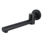 Round Black BathtubBasin Swivel Wall Spout