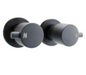 Black Shower Wall taps