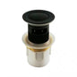 32/40mm Solid Brass Basin Pop Up Waste with Overflow Matt Black
