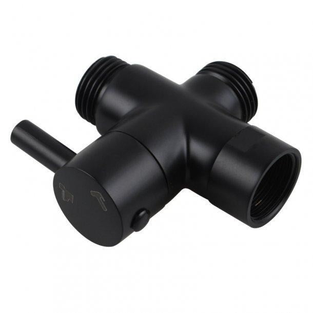 Brass Black Toilet Bidet Spray Diverter