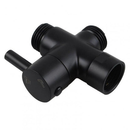 Brass Black Toilet Bidet Spray Diverter