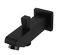 Matte Black BathtubBasin Wall Spout with Diverter