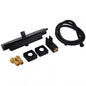 Square Black Handheld Shower without Spout & Mixer Diverter