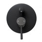 Round Matte Black Shower Bath Mixer Diverter