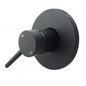 Round Black Shower/Bath Wall Mixer TRIM KIT ONLY