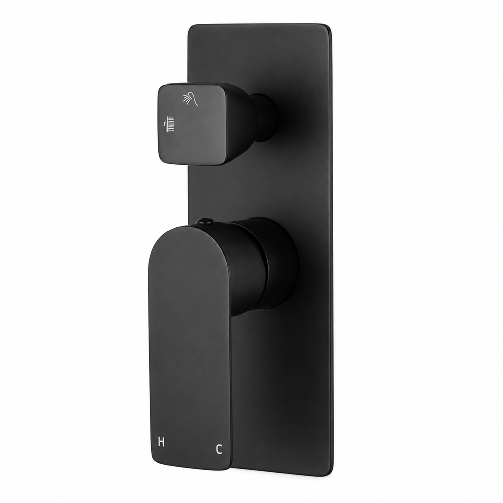 Wall Mixer With Diverter