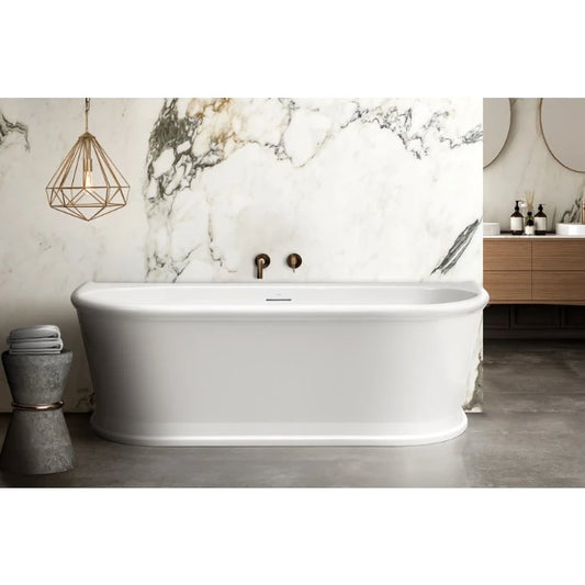 Oxford 1700 Back To Wall Freestanding Bath