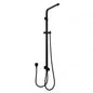 Square Black Shower Station without Shower Head and Handheld Shower