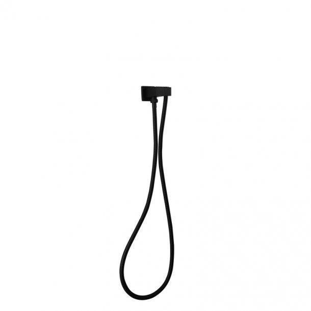 Square Black Hand Shower Rail without Handheld Shower