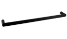 Black Single Towel Rail 800mm