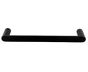 Black Single Towel Rail 300mm